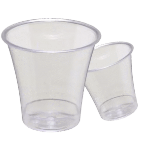 Cálice para Santa Ceia do Senhor 10ml transparentes (acrílico) - 200 unidades