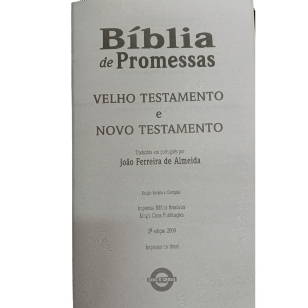 Bíblia Com Harpa Pentecostal Letra grande - Com  ziper - Sem Índice - Tradução João Ferreira de Almeida - Imagem 3