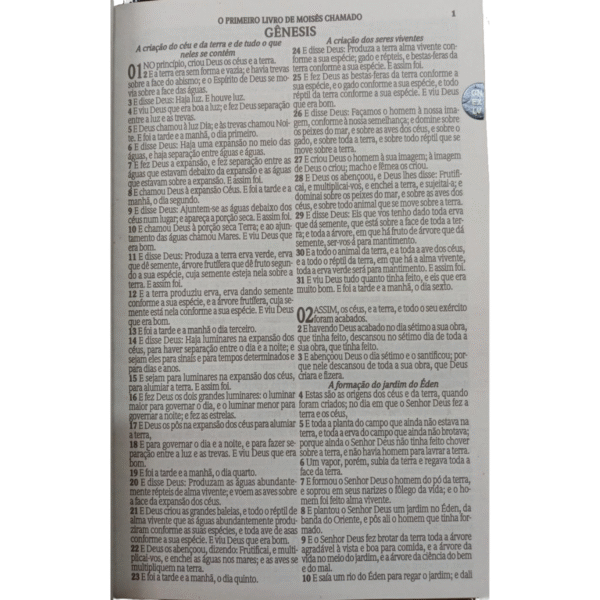 Bíblia Com Harpa Pentecostal Letra grande - Com  ziper - Sem Índice - Tradução João Ferreira de Almeida - Imagem 5